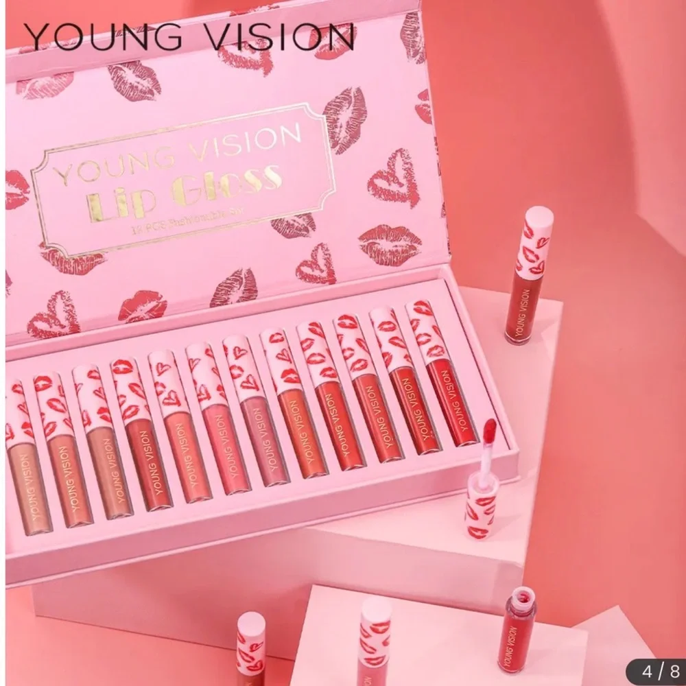 Beauty Concepts.Lipstick Valentines Set NIB